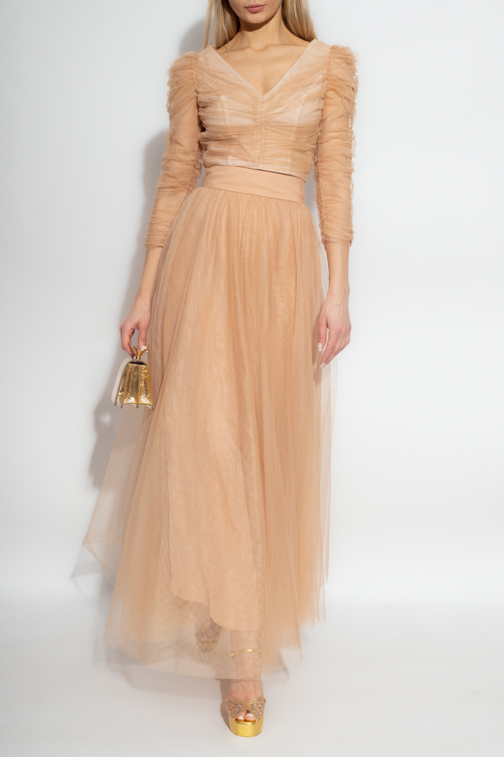 Beige Tulle dress Zimmermann - SchaferandweinerShops Japan